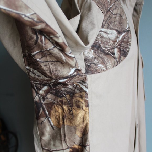 Wrangler Pro Gear Mens Beige/Camo L/S Button Down Shirt ~XL Tall~ RN 130273 - Picture 7 of 9